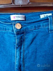 jeans slim per donna taglia 52
