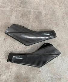 copriserbatoio  in carbonio yzf xef