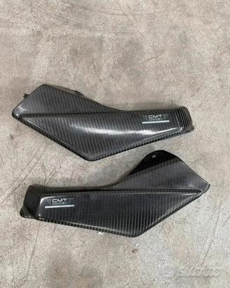 copriserbatoio  in carbonio yzf xef