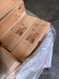 Cassette legno vino