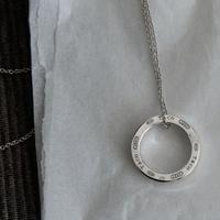 Ciondolo Tiffany cerchio, collezione 1837