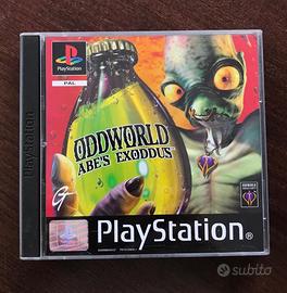 ODDWORLD ABE'S EXODDUS PS1 PAL