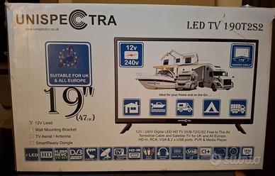TV UNISPECTRA LED TV 19'' 12v 240v