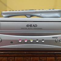 LETTORE VHS VHSC FUNAI CON SUPER FERMO IMMAGINE +T