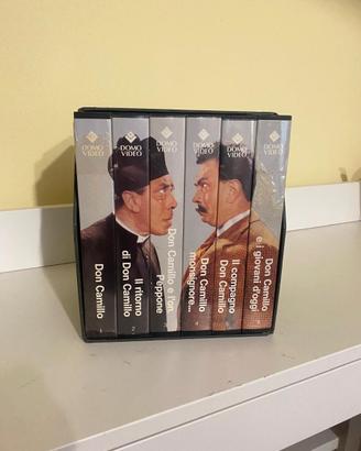 Cofanetto Completo 6 VHS Don Camillo e Peppone