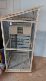 Voliera per uccelli gabbia