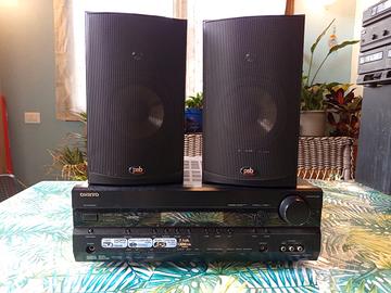 Onkyo amplificatore + 2 casse PSB
