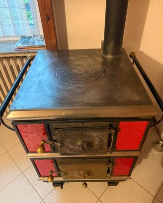 Stufa bergamasco a legna