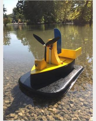 Barchini rc pesca automatica in mare e lago