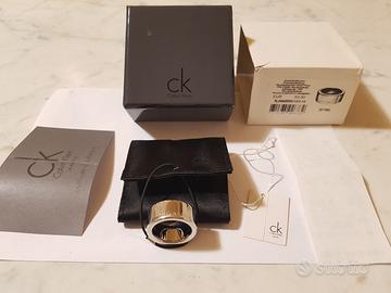 Anello Calvin Klein acciaio misura 18 anni 2000