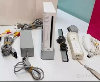 Nintendo wii con controller e nunchuck