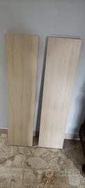 2 mensole Ikea colore pino chiaro 