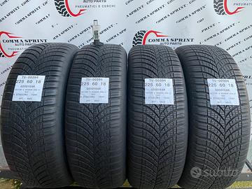 4 PNEUMATICI 225/60 R18 GOODYEAR 4 STAGIONI 90%