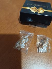 orecchini di perle Cristian lay 