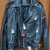 Giacca pelle modello Chiodo