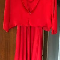 Vestito rosso da cerimonia