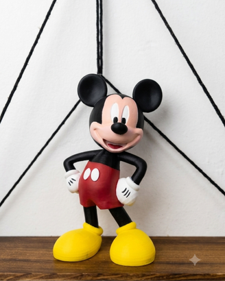 Statua Topolino Artigianale 3D 17cm