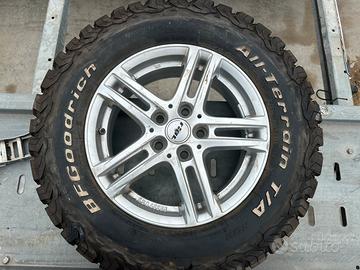 Gomme BF Goodrich All-Terrain T/A KO2 + cerchi R16