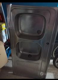 Lavello inox 120x60