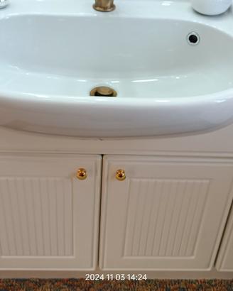 Mobile bagno con lavabo"Ideal standard"e rubinetto