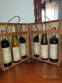 Cassetta vini Masi vintage.