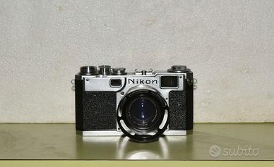 Nikon S2, con obiettivo 5 cm f/2.