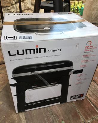 barbecue grill WEBER LUMIN COMPACT + supporto