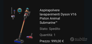 Dyson V 16.