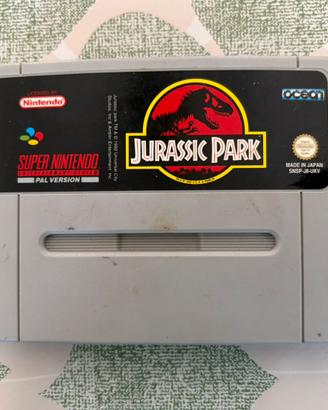 Super Nintendo - Jurassic Park - Pal Version