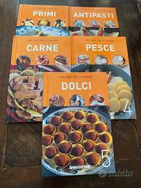 LIBRI CUCINA - ANTIPASTI - PRIMI - SECONDI - DOLCI