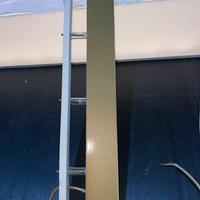 Lettera i ex insegna in met  color oro bronzato