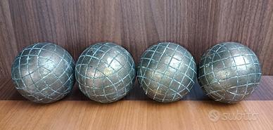 BOCCE VINTAGE IN BRONZO 