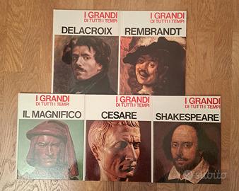 5 Libri monografici I GRANDI DI TUTTI I TEMPI