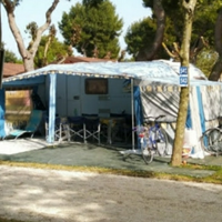 Veranda e cucinotto Mikitex per roulotte knaus 550