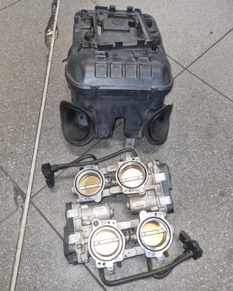 Corpi farfallati + scatola filtro aria rsv4 2010