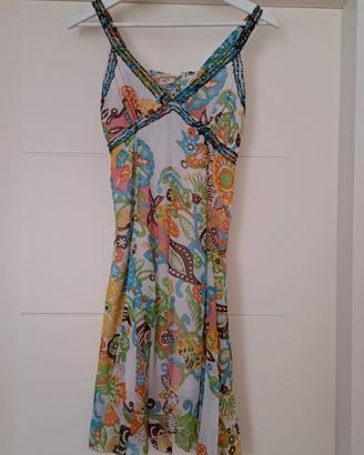 vestito estivo multicolore