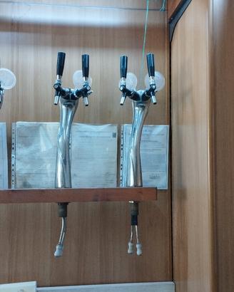 3 coppie di fontane per vino e birra alla spina 