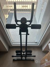 Allenatore addominali pieghevole con display a LED