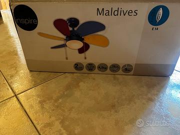 Ventilatore con plafoniera