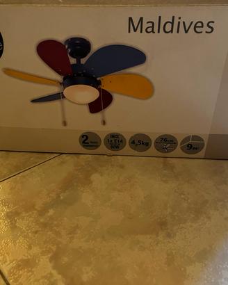 Ventilatore con plafoniera