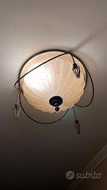 1 lampadario e 2 plaffoniere