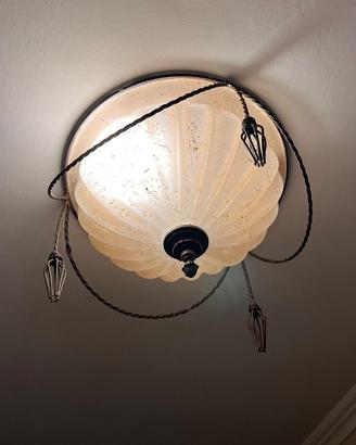 1 lampadario e 2 plaffoniere