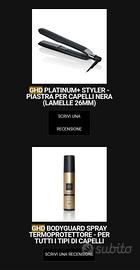 piastra capelli Ghd platinum +style piastre 26 mm 