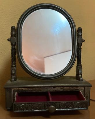 specchio da tavolo vintage