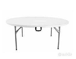 Tavolo Rotondo Pieghevole Catering 2