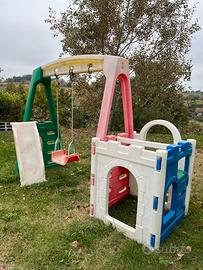 Castello con altalena