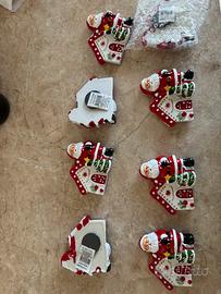 8 calamite babbo natale per addobbi devori casa