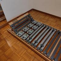 2 reti singole modulabili - doghe differenziate