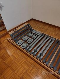 2 reti singole modulabili - doghe differenziate