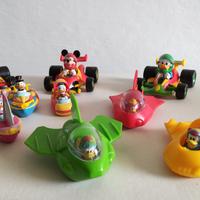 Gadget TOPOLINO MACCHINE da corsa ASTRONAVI BARCHE